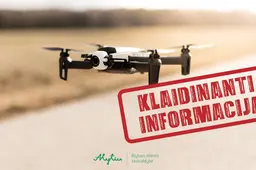 Nacionalinis krizių valdymo centras ragina gyventojus nepasiduoti provokacijoms dėl melagingų žinių apie dronus