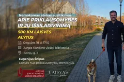 Kelias į laisvę: atviras susitikimas apie priklausomybes ir kaip iš jų išsilaisvinti