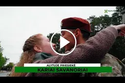 Alytuje prisiekė kariai savanoriai (renginio įrašas)