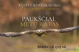 Kęstučio Ptakausko fotografijų parodos „Paukščiai. Metų ratas“ atidarymas