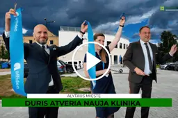 Alytaus mieste duris atveria nauja klinika