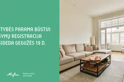 Valstybės parama būstui: prašymų registracija prasideda gegužės 19 d.