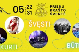 2026-ųjų Prienų krašto šventės šūkis „KURTI-ŠVĘSTI-BŪTI“