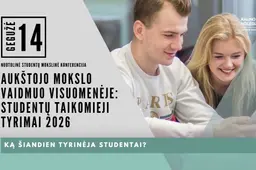 Kibernetinis saugumas, sveikata, technologijos, verslas, tvarumas ir ne tik – aktualias temas nagrinėjo studentai Alytuje