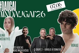 Liepos 6-ąją švęskime Dauguose