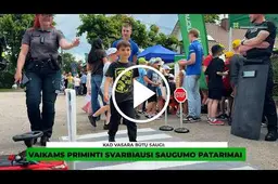 Kad vasara būtų saugi: vaikams priminti svarbiausi saugumo patarimai