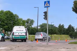 Naujojoje gatvėje automobilis kliudė dviratininkę: moteris atsidūrė ligoninėje