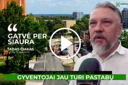 Gatvė dar nepriduota, bet gyventojai jau turi pastabų
