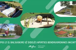 Kurkime Alytų kartu! Iki liepos 21 d. balsuokime už didelės apimties bendruomenines iniciatyvas!