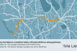 Milžiniškos investicijos Dzūkijos keliams: Suvalkų koridoriuje pradedami beveik 20 mln. eurų vertės darbai