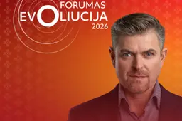 Ilja Laurs Alytuje: verslo forumas „EVOLIUCIJA 2026“ atvers duris į technologijų pasaulį
