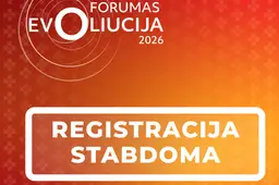 Sulaukęs stulbinančio susidomėjimo Alytaus verslo forumas „EVOLIUCIJA 2026“ stabdo registraciją