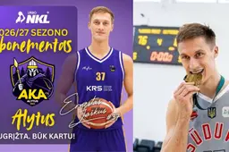 Praėjusio sezono NKL čempionas Ernestas Jaškus jungiasi prie Alytaus KRS – startavo ir abonementų prekyba