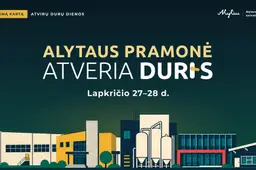 Modernėjanti Alytaus pramonė atveria duris: miestiečius kviečia pažinti gamybos užkulisius