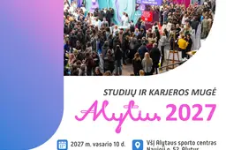 Didžiausia Pietų Lietuvoje studijų ir karjeros mugė ir vėl šurmuliuos Alytuje