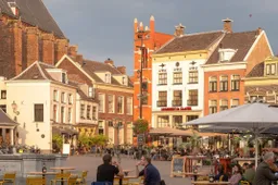terrasen op de hof