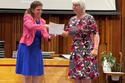 Wethouder Paffen-Zeenni en mevrouw van de Haterd