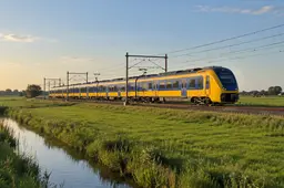 trein NS Spoor archief illustratie