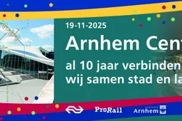 Arnhem Centraal viert 10-jarig jubileum – Kom feestvieren! - Gemeente Arnhem