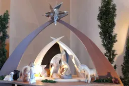 OKK.Kerstmatinee Oud Katholieke Kerk Arnhem, kerststal
