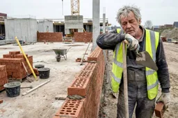 Bouwvakker op leeftijd