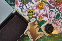 Stempels en stickers maken