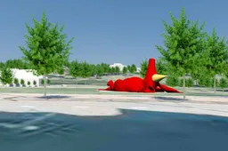 Het Feestaardvarken verhuist voor de zomer naar park Sonsbeek - Gemeente Arnhem