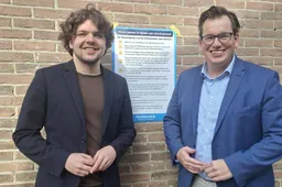 Jurian van der Ree en Pieter Grinswik