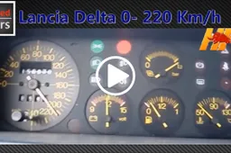 0-220 km/h con una Delta Integrale? Si può fare [VIDEO]