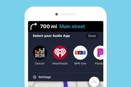 Waze Audio Player: al via la collaborazione con Deezer e TuneIn