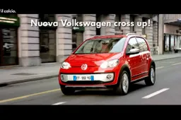 Nuova Volkswagen Cross up! sul set con l’A.S. Roma
