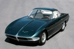 Lamborghini 350 GTV prototipo. Segnata dal futuro