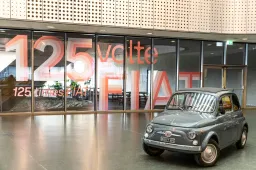 “125 Volte FIAT": al MAUTO le icone del Lingotto