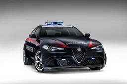 La Giulia Quadrifoglio dei Carabinieri salva una vita a un paziente in attesa di trapianto