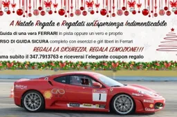 Una Ferrari a Natale, l’offerta da non perdere
