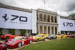 Ferrari al Festival of Speed ha festeggiato i 70 anni in grande stile