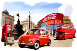 Fiat 500 Forever young:  l’icona globale “arriva” nella Londra dei Beatles