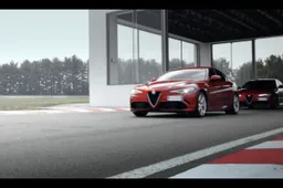 Alfa Romeo Giulia Quadrifoglio scende in pista con i piloti Ferrari