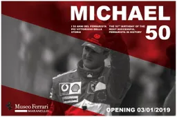 Dal 3 gennaio 2019 Michael 50, la mostra dedicata al campione tedesco