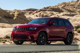 Jeep Grand Cherokee Trackhawk al Salone di Ginevra 2018
