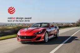 Ferrari Portofino conquista il “Red Dot: Best of the Best”