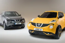 Nissan Juke: origami a grandezza naturale