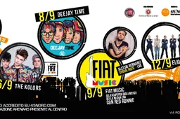 Fiat Music accende la musica al 45° Nord di Moncalieri