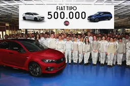Traguardo per la Fiat Tipo: sono già 500.000 le unità prodotte