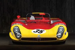 L’Alfa Romeo Tipo 33/3 del film “Le Mans” ora vale molto di più
