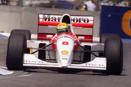 La McLaren MP4/8 di Senna all’asta