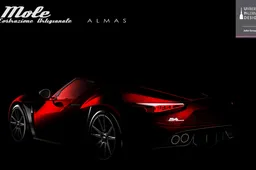 World Premiere, al Salone di Ginevra, per la Mole Costruzione Artigianale ALMAS