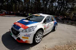 Prima giornata del Rally Sanremo: Andreucci e la Peugeot 208 T16 R5 al comando