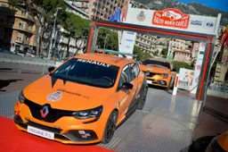 Renault al Rallye di Montecarlo con la nuova Megane RS
