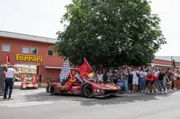 Che festa a Maranello! La parata della 499P vincitrice a Le Mans [VIDEO]